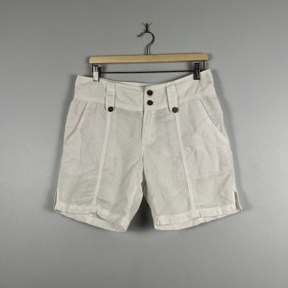 Columbia Pants - Columbia women short Linen blend white size 10